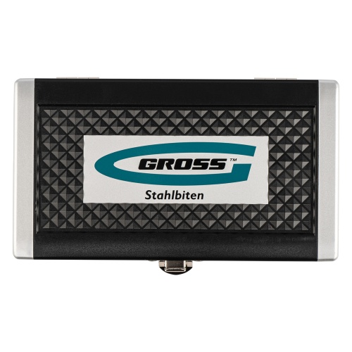 Набор бит и головок торцевых, 1/4, карданный ключ, трещотка, адаптер, S2, 37 шт. Gross фото 4