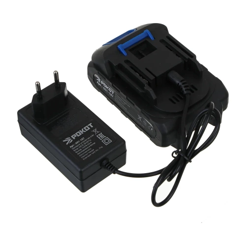 Электропила аккумуляторная РОКОТ, 2АКБ, шина 150 мм, 2.0 Ач Li-ion, пластиковый кейс 691-187 фото 10