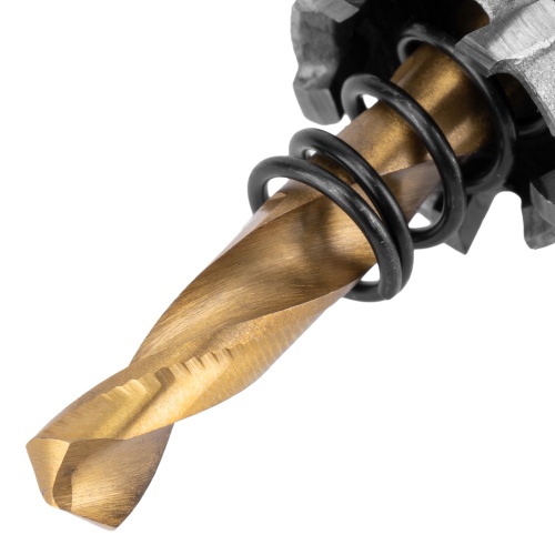 Коронка по металлу твердосплавная, 21 мм Denzel фото 6