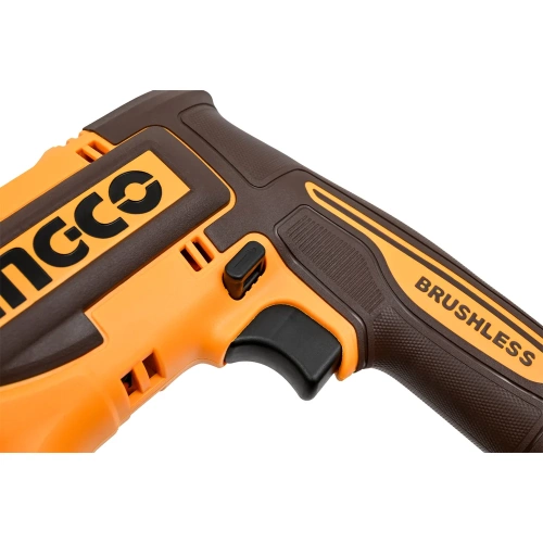 Аккумуляторный перфоратор INGCO SUPER 20В BL 1.8Дж, 1хАКБ 2Ач и ЗУ CRHLI201881 фото 6