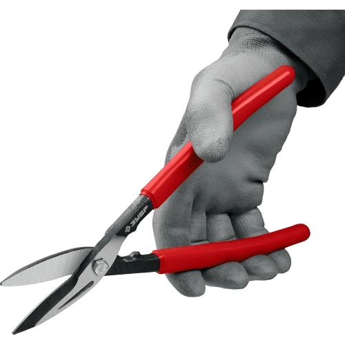 Прямые ножницы по металлу ЗУБР 250 мм, длина режущей кромки 55 мм 23015-25_z02 фото 5