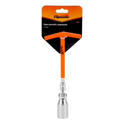 Ключ свечной карданный, 21 мм, с шарниром Sparta фото 5