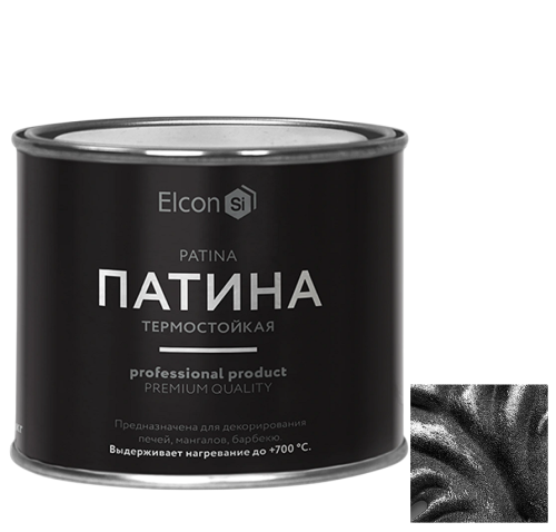 Патина термостойкая Elcon Patina серебро 0,2 кг
