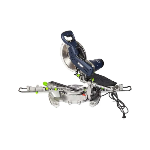 Tорцовочная пила AYGER с диском 305x30x3,2x80T MSH-305/2200 фото 6