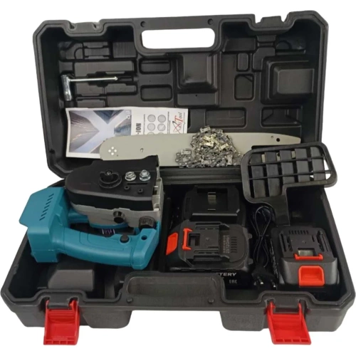 Пила аккумуляторная цепная AktiTool CS2041 (12", 20 В, 2 Li-ion аккум. 4000 mAh) 101513 фото 6