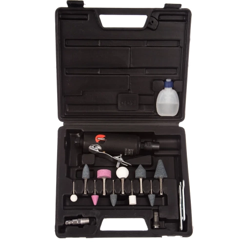 Прямая пневмошлифмашина с набором оснастки (цанга; 27000 об/мин; кейс) Gigant DG27000 фото 7 Прямая пневмошлифмашина с набором оснастки (цанга; 27000 об/мин; кейс) Gigant DG27000 фото 7