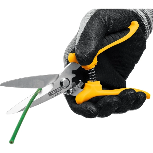 Универсальные технические ножницы STAYER Profi 200 мм 23227 фото 10 Универсальные технические ножницы STAYER Profi 200 мм 23227 фото 10