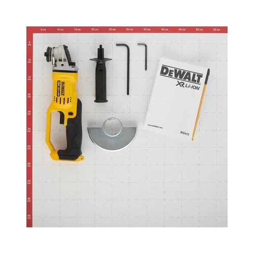 Угловая аккумуляторная шлифмашина Dewalt DCG412N-XJ фото 8