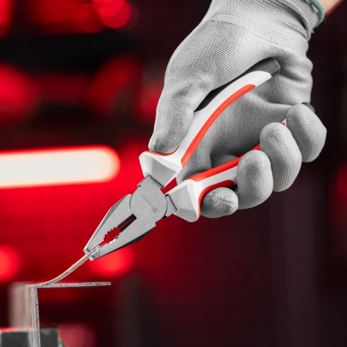 Плоскогубцы Premium, 200 мм, трехкомпонентные рукоятки Matrix фото 9