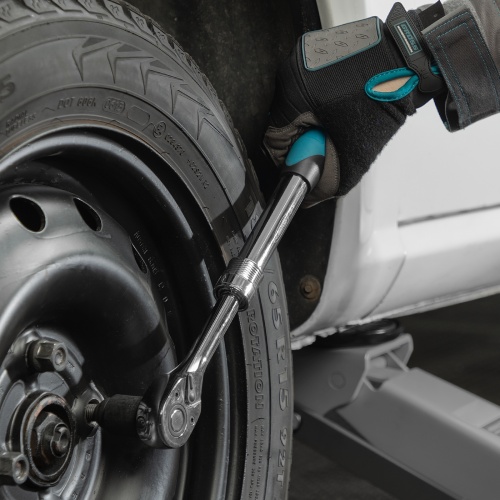 Ключ-трещотка телескопический 1/2", 305-445 мм, CrV, 72 зуба, с быстрым сбросом, хром Gross фото 13 Ключ-трещотка телескопический 1/2", 305-445 мм, CrV, 72 зуба, с быстрым сбросом, хром Gross фото 13