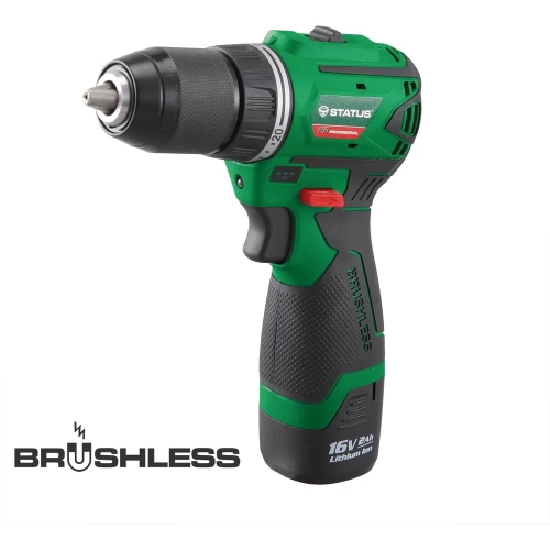 Бесщеточная дрель-шуруповерт STATUS CBL 16-2Li 07126001 фото 3 Бесщеточная дрель-шуруповерт STATUS CBL 16-2Li 07126001 фото 3