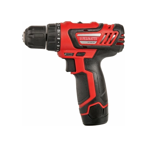 Аккумуляторная дрель-шуруповерт Felisatti ДА-12ЭР (кейс, 2 аккум., 1,5Ач) 595.5.2.10 фото 3 Аккумуляторная дрель-шуруповерт Felisatti ДА-12ЭР (кейс, 2 аккум., 1,5Ач) 595.5.2.10 фото 3