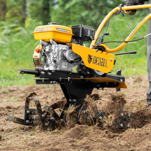 Мотоблок DPT-370S, 7 л.с., ремен.сцеп, фрез 3х4, ШОМ, передачи 3В/1Н Denzel фото 30