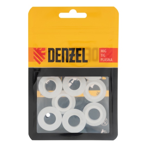 Кольцо газовой линзы для TIG горелки тип 26, 10 шт Denzel фото 7
