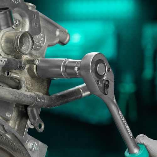 Головка торцевая удлиненная, 19 мм, шестигранная, CrV, под квадрат 1/2 Stels фото 7