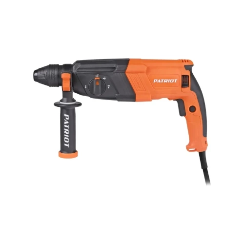 Перфоратор PATRIOT RH 267 SDS+, мощность 825 Вт, 2.8 Дж, 3 режима работы, макс.диаметр 26 мм, набор буров и долот, глубиномер, кейс 140301327 фото 3