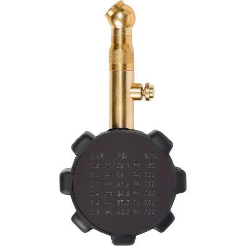 Стрелочный манометр Airline PRO 7АТМ, 40 мм, с клапаном сброса AEAS001 фото 4