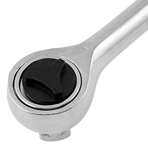 Ключ-трещотка 1/2", 45 зубьев, с переключателем, хром Sparta фото 5