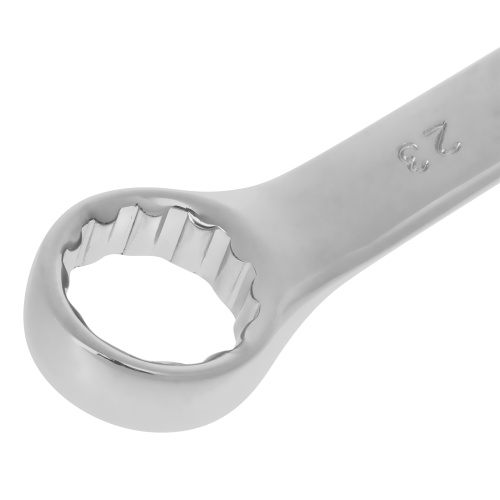 Ключ комбинированный, 23 мм, CrV, полированный хром Matrix фото 4