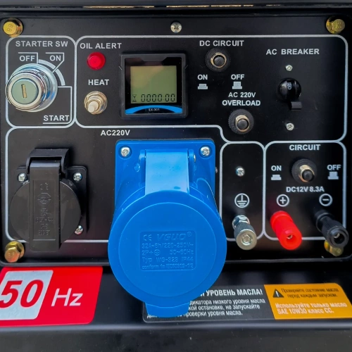 Дизельный генератор STEM Techno s6500de (6,5кв, электростартер, дисплей, подогрев) ГЕН019 фото 7