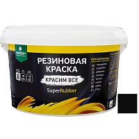 Краска резиновая Prosept SuperRubber 070-3 черная Ral 9004 3 кг