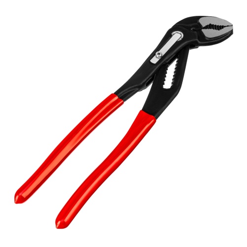 Клещи переставные 250 мм, кнопочный механизм, хром-ванадий, обливные рукоятки Matrix фото 2
