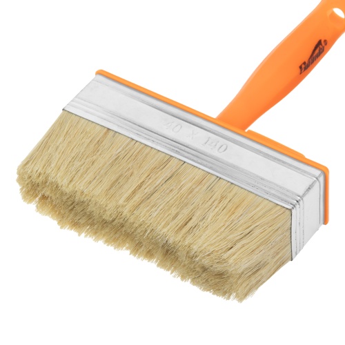 Кисть-ракля, 40х140 мм, натуральная щетина, пластмассовый корпус, пластмассовая ручка Sparta фото 3