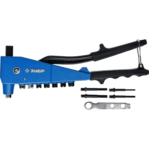 Комбинированный литой заклепочник в кейсе ЗУБР Профессионал К-М6 2 вида заклёпок 31196_z01 фото 5 Комбинированный литой заклепочник в кейсе ЗУБР Профессионал К-М6 2 вида заклёпок 31196_z01 фото 5