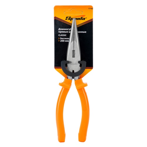Длинногубцы прямые Classic, 200 мм, шлифованные, пластмассовые рукоятки Sparta фото 8 Длинногубцы прямые Classic, 200 мм, шлифованные, пластмассовые рукоятки Sparta фото 8