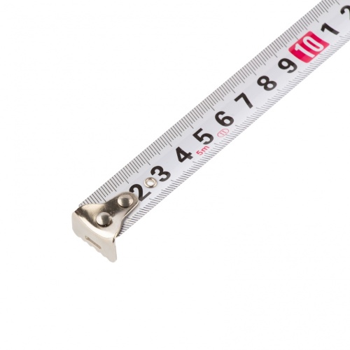 Рулетка Rubber,5 м х 19 мм,обрезиненный корпус Matrix фото 4