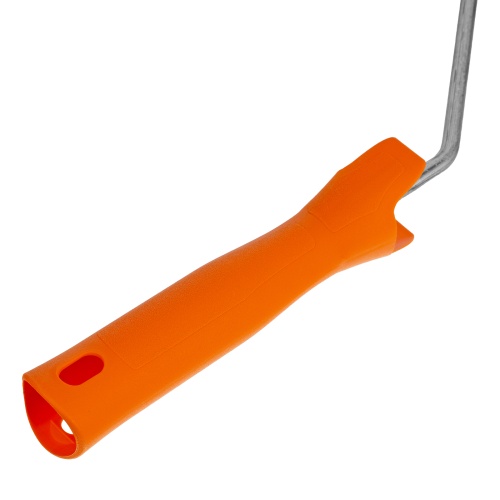 Мини-валик в сборе "Фасадные работы", 110 мм, ворс 12 мм, D 16 мм, D ручки 6 мм, полиакрил, полиэстер Сибртех фото 5