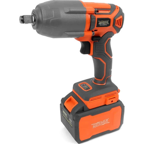 Аккумуляторный ударный гайковерт MESSER DCW6 1000Нм М24 20В 6Ач 05-41-066 фото 3