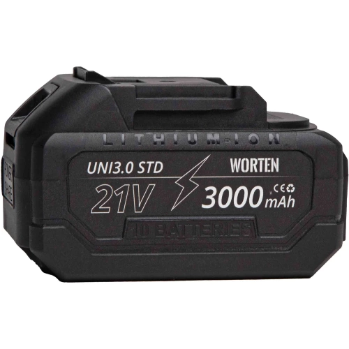 Аккумулятор WORTEN UNI3.0 STD, 3.0Ач 21В КА-90000585 фото 3 Аккумулятор WORTEN UNI3.0 STD, 3.0Ач 21В КА-90000585 фото 3