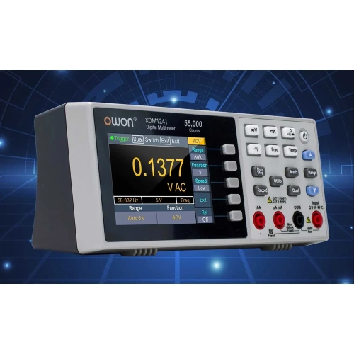 Настольный мультиметр OWON XDM1241 OW307 фото 4