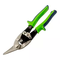 Ножницы по металлу СИБРТЕХ 250 мм, левый рез, сталь С55, двухкомпонентные рукоятки 78338