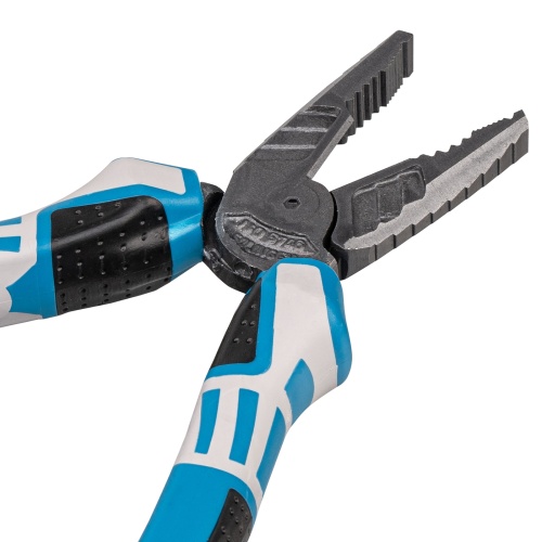 Плоскогубцы комбинированные 165 мм, трехкомпонентные рукоятки Gross фото 4