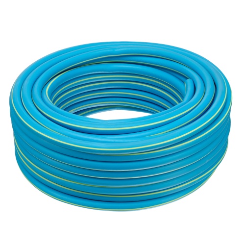 Шланг поливочный армированный 3 слойный ТЭП 1/2'', 35 м, лазурный Palisad фото 2