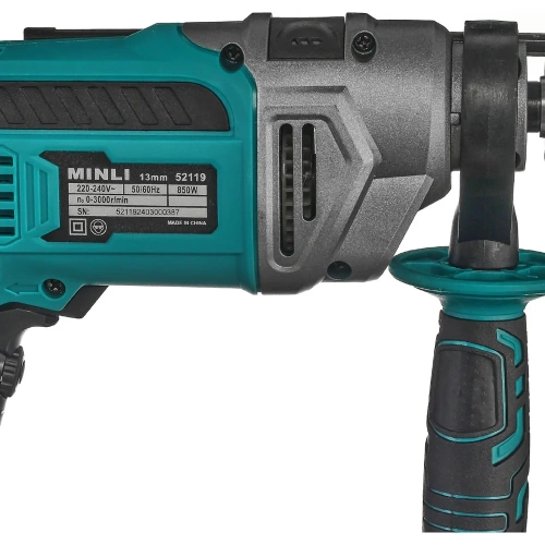 Дрель ударная MINLI 13 мм, 850 Вт  52119 фото 6