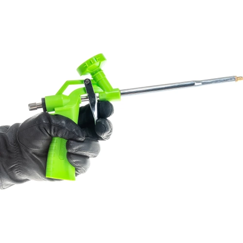 Пистолет для монтажной пены СИБРТЕХ "Стандарт" пластмассовый корпус 88676 фото 6