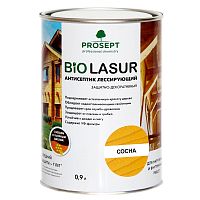 Антисептик лессирующий защитно-декоративный Prosept Bio Lasur 033-09 Сосна 0,9 л