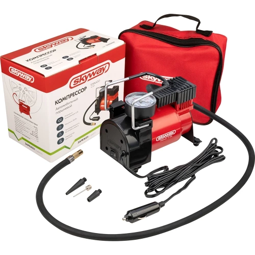Металлический компрессор SKYWAY 40 л/мин в прикуриватель ТОРНАДО АС-580 S02001019 Металлический компрессор SKYWAY 40 л/мин в прикуриватель ТОРНАДО АС-580 S02001019