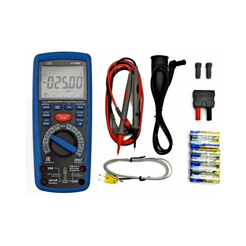 Измеритель сопротивления изоляции с True RMS мультиметром СЕМ DT-9985 481127 фото 5