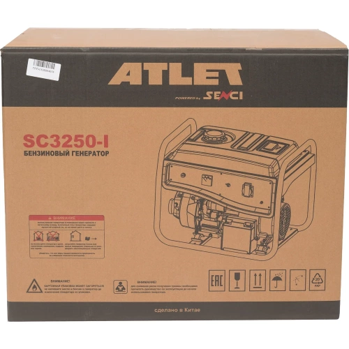 Бензиновый генератор ATLET (2.8кВт ручной стартер) SC3250-I фото 10 Бензиновый генератор ATLET (2.8кВт ручной стартер) SC3250-I фото 10