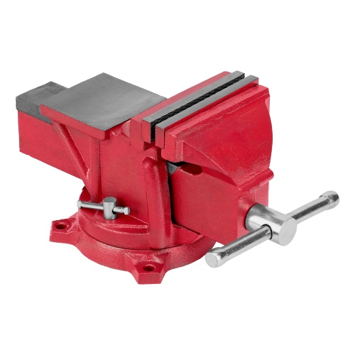 Тиски слесарные, 125 мм, поворотные, с наковальней Matrix фото 3