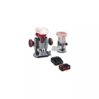Фрезер аккумуляторный Einhell PXC TP-RO 18 Set Li BL, 18 В, 10-30 т/мин, цанга 6/8 мм + 1 акк. 4 Ач + ЗУ 3 А 4350410SET