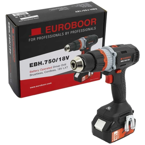 Дрель без кейса и зарядки EUROBOOR EBH.750/18V