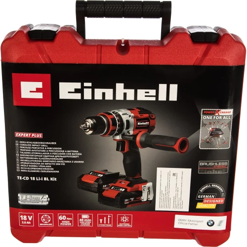 Аккумуляторная дрель-шуруповерт Einhell TE-CD 18 Li-i BL 4513861 фото 8
