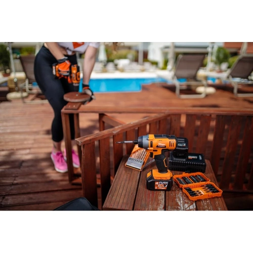 Ударный винтоверт Villager с щеточным двигателем VLN 3420 056363 фото 4 Ударный винтоверт Villager с щеточным двигателем VLN 3420 056363 фото 4