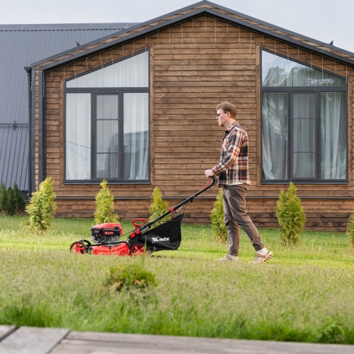 Газонокосилка бензиновая GL46SP-K, 145 см3, 46 см, привод, 50 л MTX фото 28