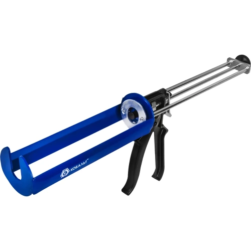 Пистолет для химических анкеров КОБАЛЬТ скелетный стальной корпус, 3-х штоковый поршень, 380-410 мл 918-664 фото 3 Пистолет для химических анкеров КОБАЛЬТ скелетный стальной корпус, 3-х штоковый поршень, 380-410 мл 918-664 фото 3